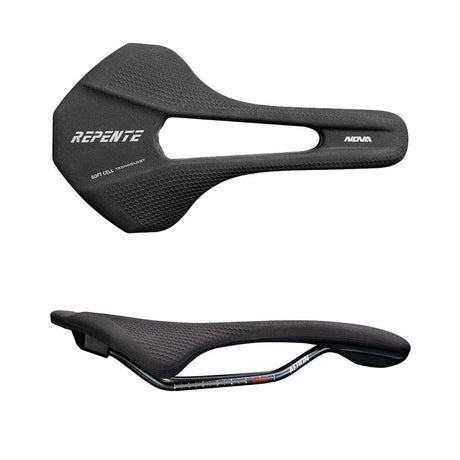 Repente sillín nova aeron 2.0 tpu tecnología rieles cromoly negro