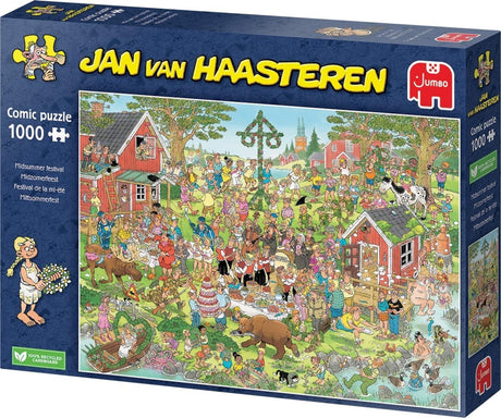 Jan van Haasteren - Fiesta de verano - Puzzle de 1000 piezas - Puzzle