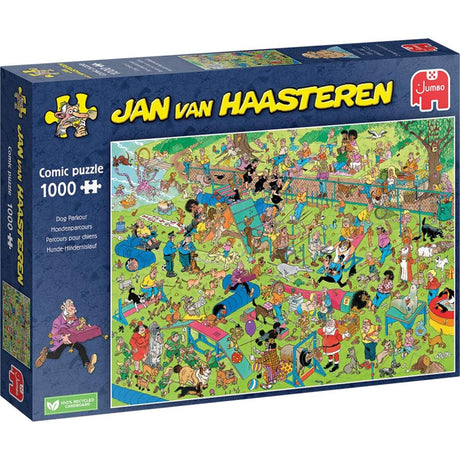 Curso para perros Jumbo Jan van Haasteren (1000 piezas) Mezcla FSC 70%