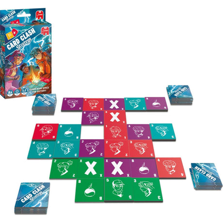 Juego de cartas Jumbo Stratego Card Choque