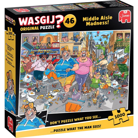 Rompecabezas Wasgij original 46: ¡grandes oportunidades!, 1000 piezas.