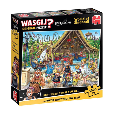 Rompecabezas original de Wasgij Efteling: ¡el mundo de Sindbad! - 1000 uds.