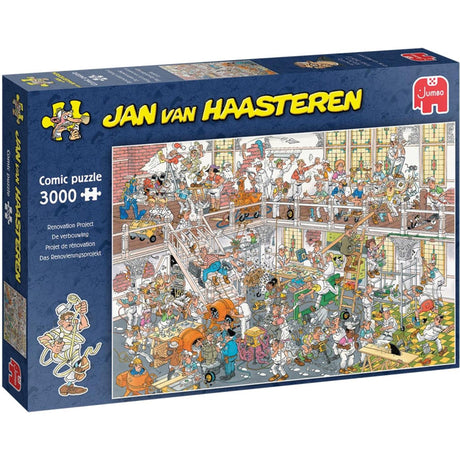 Rompecabezas de Jan van Haasteren - La renovación, 3000 piezas.