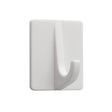 Gancho adhesivo Tiger baseline rectángulo s plástico blanco juego de 6 piezas 29x32x14mm