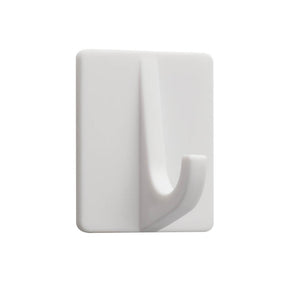 Gancho adhesivo Tiger baseline rectángulo s plástico blanco juego de 6 piezas 29x32x14mm