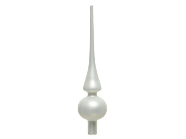 Decoris Pico navideño invierno blanco 26cm