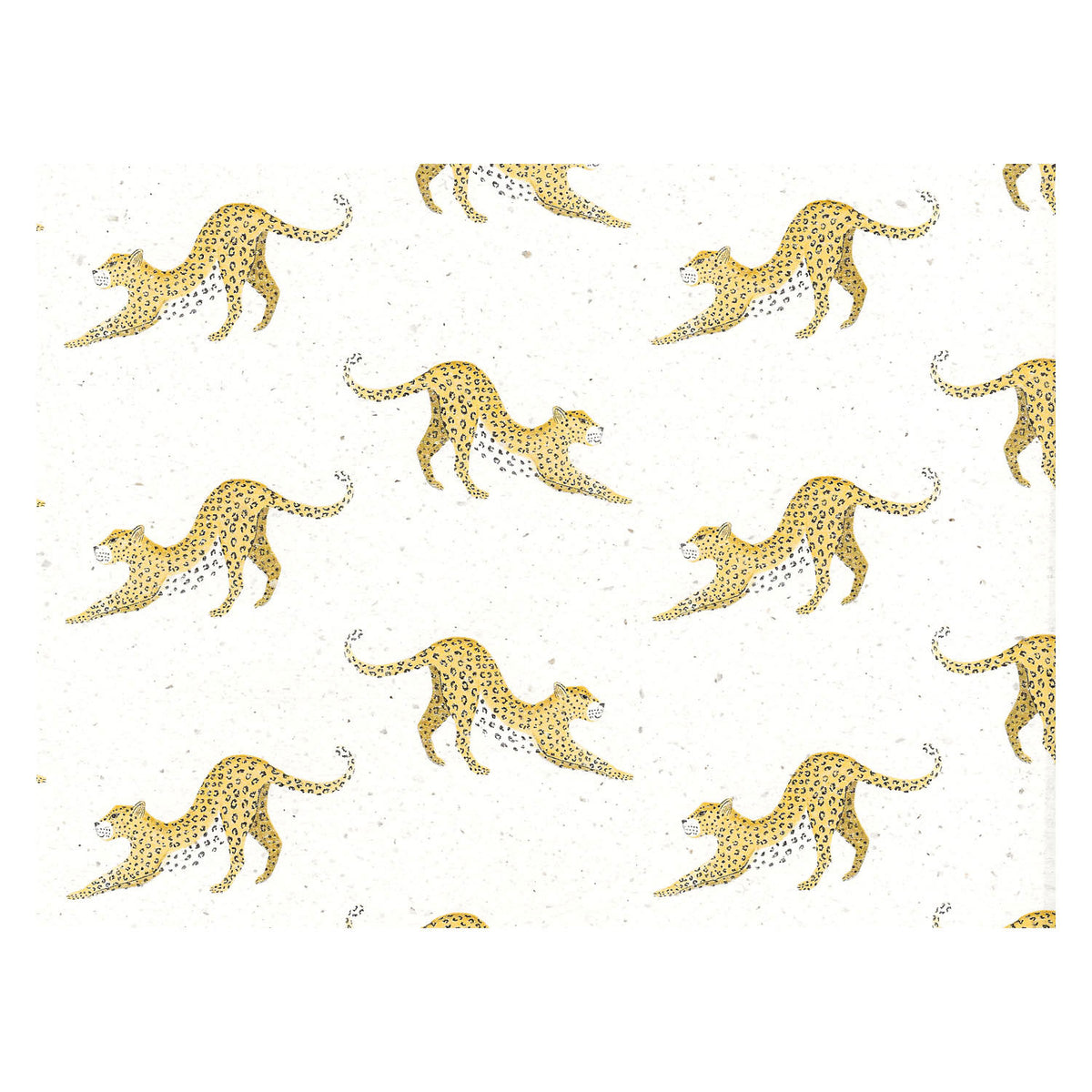 Papel de regalo Rotolux panteras papel de remolacha sostenible, 3 m.
