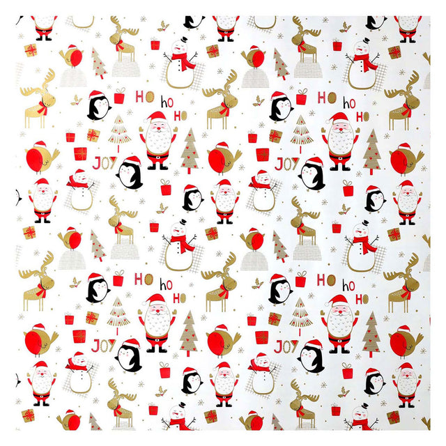 Papel de regalo navideño Rotolux, 3mtr.