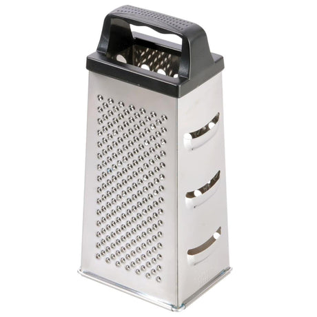 Rallador de verduras Westmark con 4 superficies para cortar y rallar, altura: 15,7 cm, plástico de acero inoxidable, negro plateado, 11422270