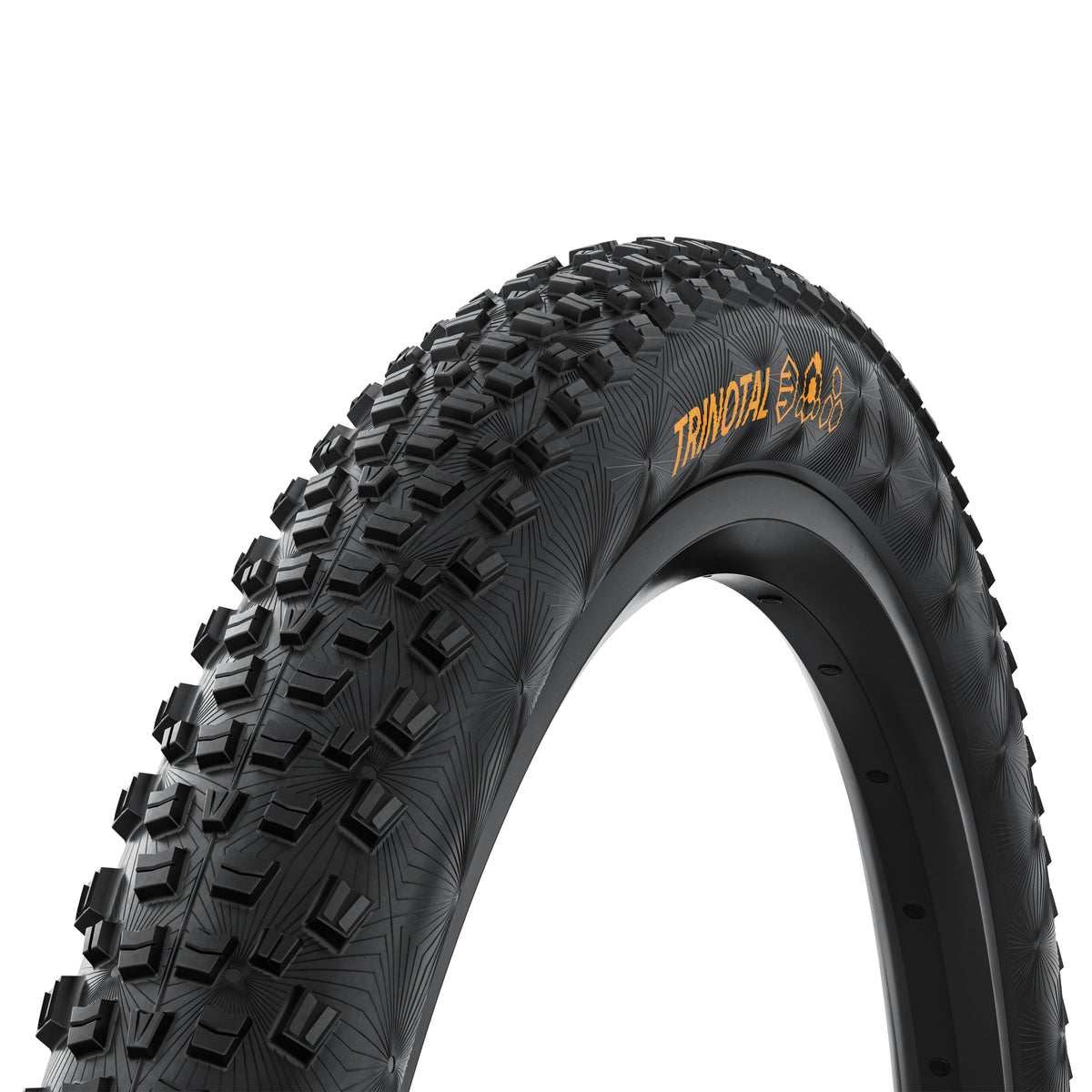 Neumático continental trinotal 29x2,20 55-622 racing grip plegable tr negro