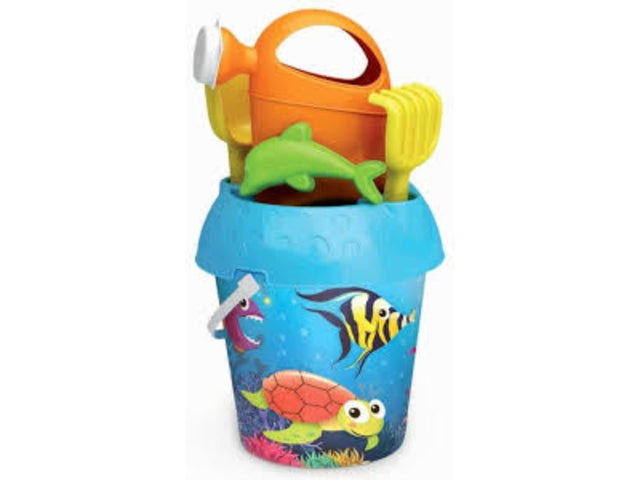 Juego de cubo de pesca adriático ø18cm con regadera