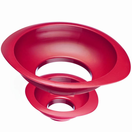 Embudo de mermelada Westmark plástico rojo