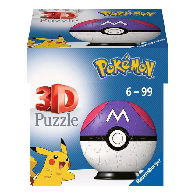 Rompecabezas 3D Ravensburger Pokémon Masterball