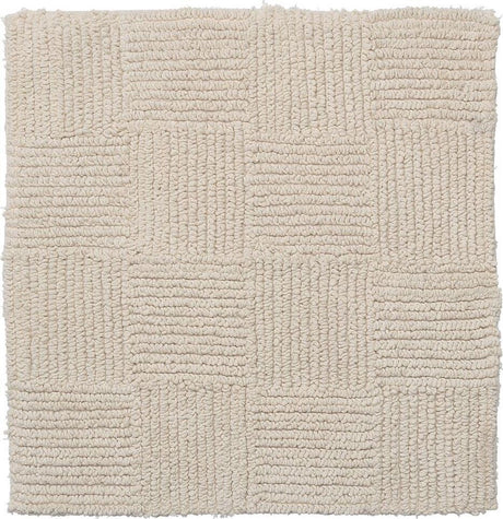Sealskin - reverse badmat 60x60 cm - katoen - zand