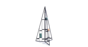 Metal foldable tree ø60x106cm + plates