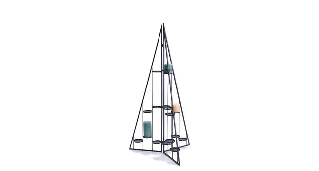 Metal foldable tree ø60x106cm + plates