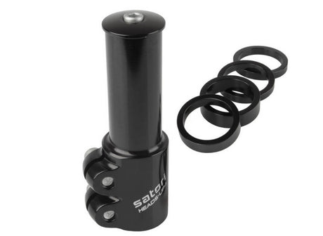 Extensor de vástago de rodamiento de latón satori 1-1 8 - negro