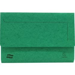 Carpeta de documentos exacompta 4793z a4, folio verde