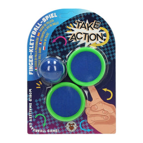 Juego de lanzar y tirar con los dedos con velcro