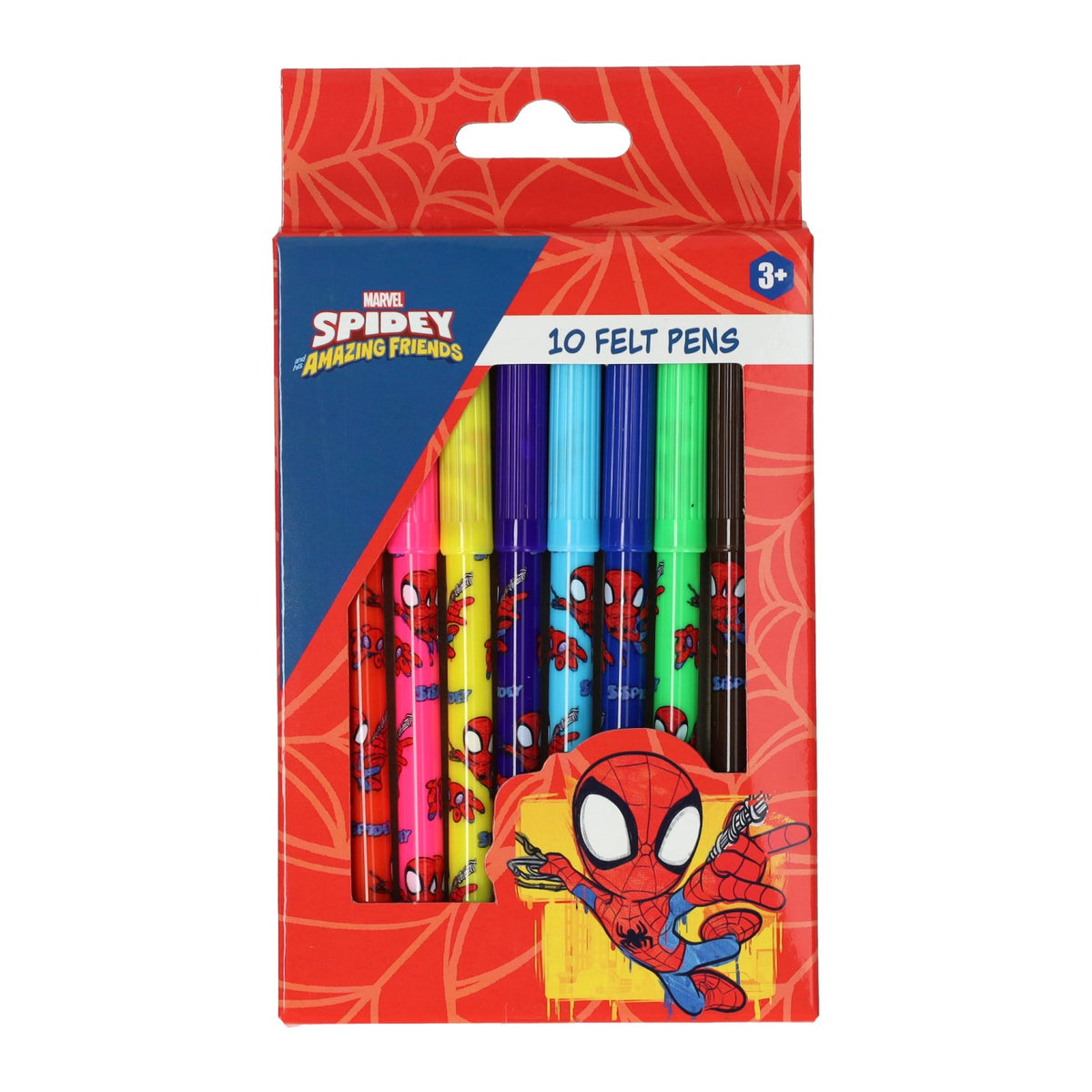 Rotuladores spiderman - 10 piezas