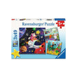 Ravensburger puzzle animales exploradores 3x49 piezas