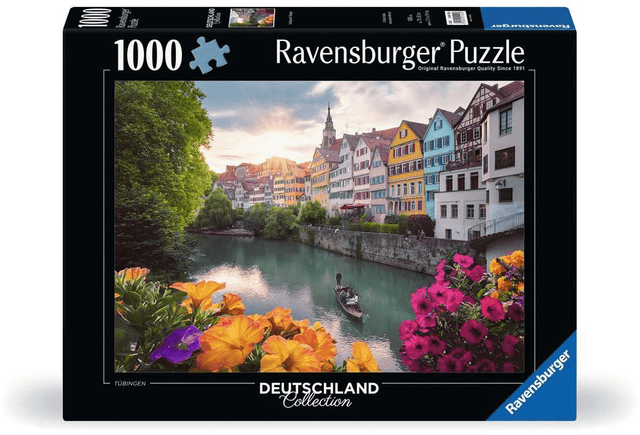 Ravensburger puzzle ausflug nach tübingen - rompecabezas - 1000 piezas
