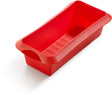 Molde para tarta Lékué - rectángulo - 24 cm - silicona - rojo