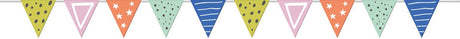 Folat bv bandera de papel linea eco party 6 metros