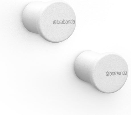 Brabantia mindset handdoekhaakjes - 2 stuks - mineral fresh white