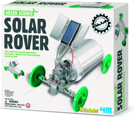 4m ciencia y juegos - construye tu propio auto de células solares - kit de construcción - kidzlabs - ciencia verde - 5+