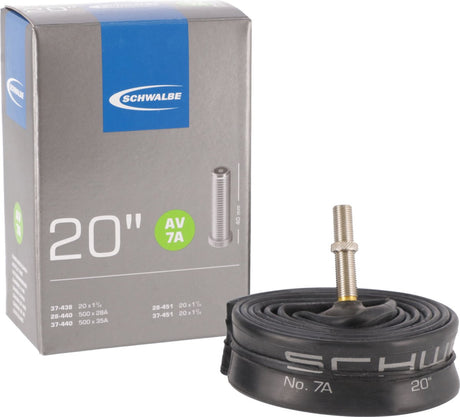 Schwalbe Tubo interno AV7A 20 pulgadas 20x1 3 8 28 37-438-451 AV 40 mm
