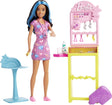 Barbie skipper primeros trabajos piercing en la oreja - muñeca