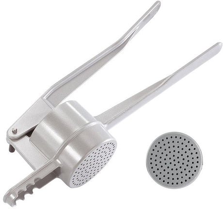 Westmark prensa para spaetzle y puré, agujeros redondos, aluminio fundido, longitud: 41 cm, prensa para spaetzle, plata, 61102260
