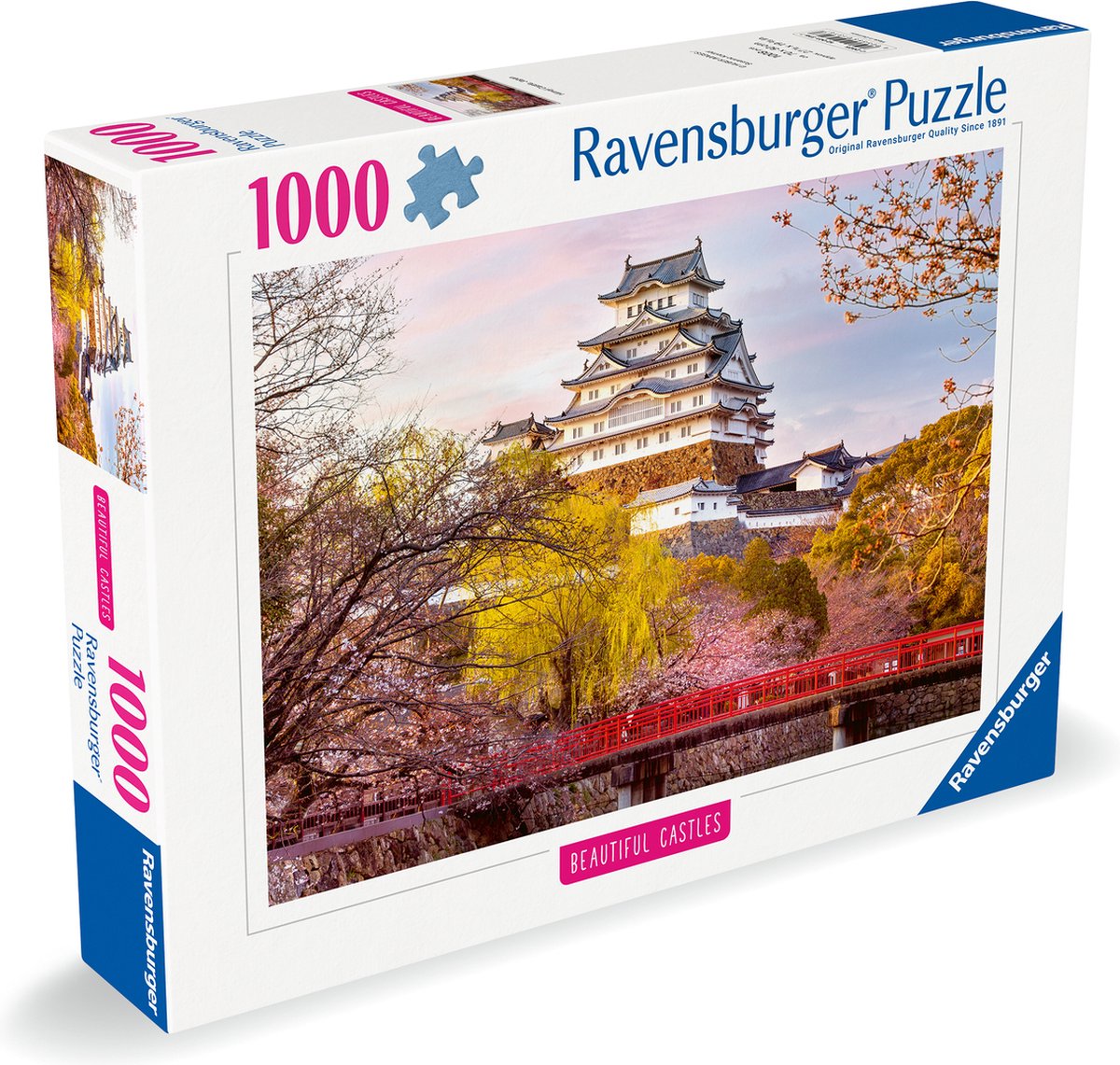 Ravensburger - castillo himeji, japón - rompecabezas - 1000 piezas