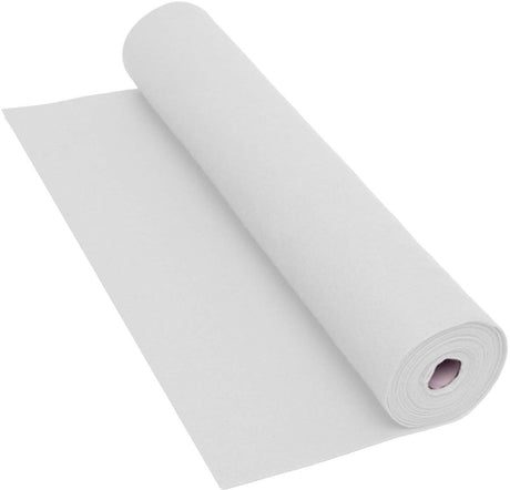 Colorations rollo de fieltro blanco material para manualidades 160 gsm 5 metros x 45 cm.