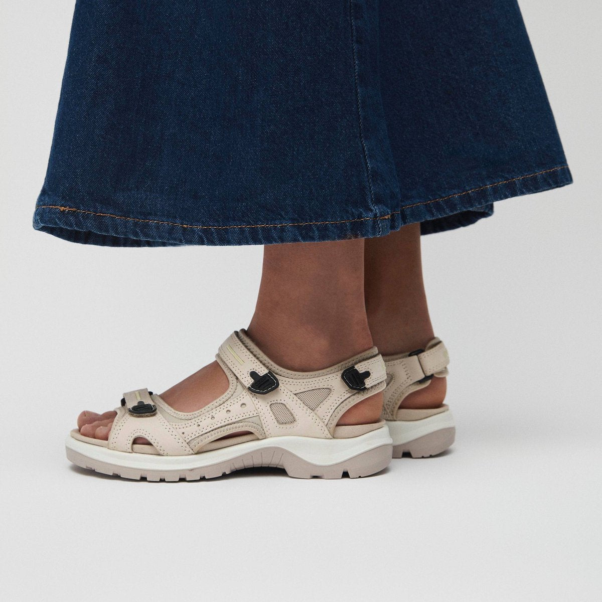Ecco offroad–sandalias–mujer–beige–36