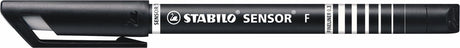 Abi fineliner stlo sensor 189 fino 0,3 punta de resorte negro a base de agua