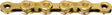 Cadena de bicicletas KMC X12 TI-N Gold Black 126 Schakels