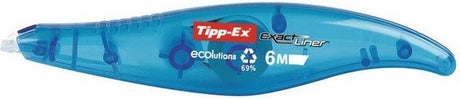 Rodillo corrector tipp-ex xact-liner 6.000 mm azul
