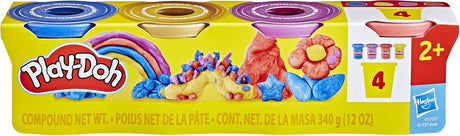 Play-doh brillo metalizado - 4 vasijas de barro