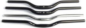 Manillar de bicicleta de montaña XLC HB-M04 - barra elevadora - aluminio - plata mate - 630 mm - 25,4 mm - 30 mm