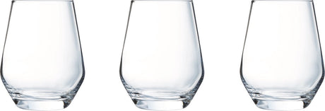 Vasos de agua chef sommelier lima - 380ml - 6 piezas -