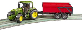 Tractor Bruder 2057 John Deere 6920 con remolque