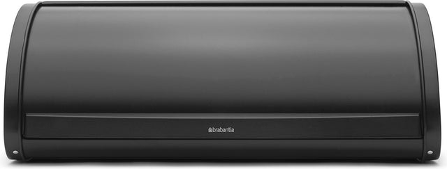 Panera Brabantia - con tapa corredera - negro mate