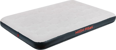 Colchón hinchable doble High Peak - gris-gris oscuro - 197x138x20cm - 2 personas