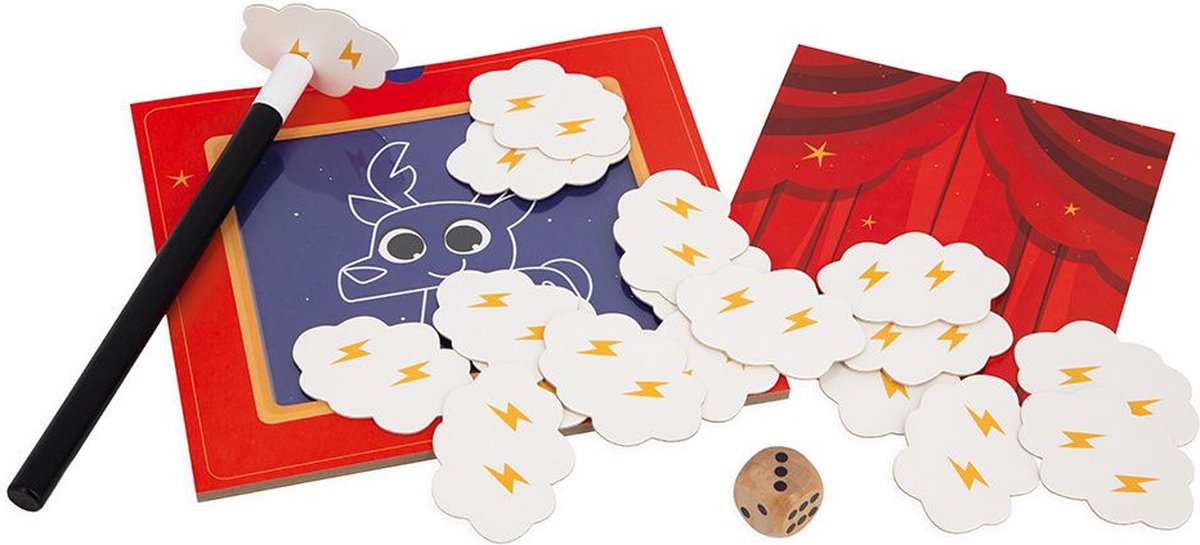 Janod - juego - juego de mesa de teatro mágico