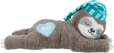 Trixie peluche perezoso gris con latido para cachorro