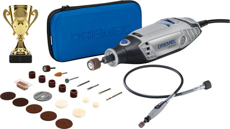 Dremel 3000 Champions Edition - multiherramienta - con copa de campeón gratuita para grabar usted mismo