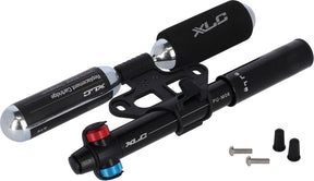 Xlc pu-m03 - bomba de bicicleta combi co2 - incluye 2 cartuchos