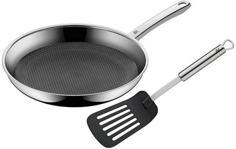 WMF profi resist - sartén - ø 28 cm - acero inoxidable - incluye espátula profi plus - apta para inducción